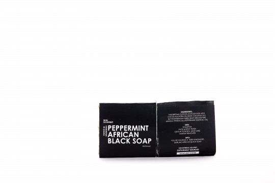 Naneli Afrikan Siyah Sabun